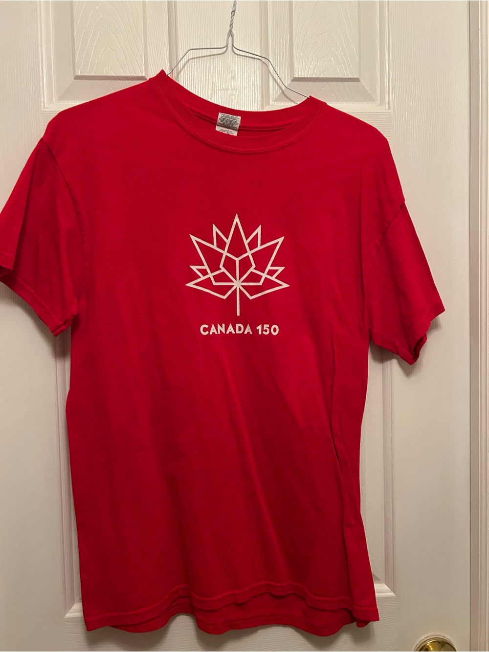 Gildan Red Crew Neck Ultra Cotton Tee